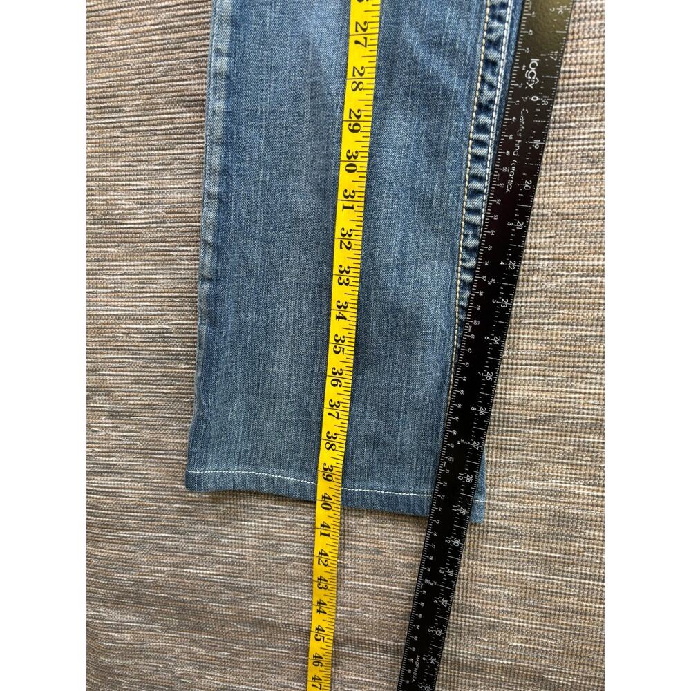 BKE Denim Stella Bootcut Jeans Womens Size 28 Blue Low Rise Denim Stretch - Picture 8 of 8